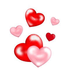 love 3d render elegant element decoration 