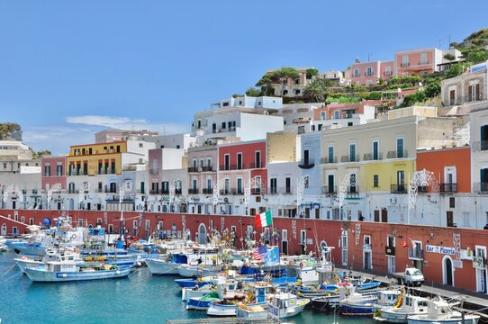 The Fishing Port Of Ponza, Italy