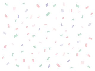 春 スーパーセール キャンペーン 紙吹雪 カラフル　背景 