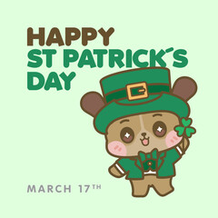 CUTE KAWAII ST PATRICK´S DAY