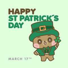 CUTE KAWAII ST PATRICK´S DAY