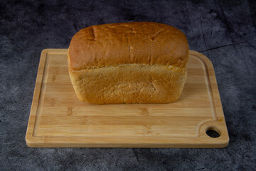 Fresh wheat bread from the bakery