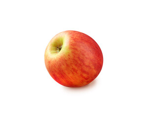Roter Apfel auf weiss als Freisteller