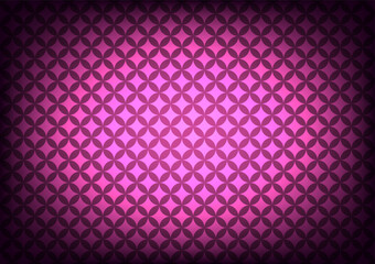 Abstract circle diamond light pattern on purple background