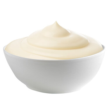 Mayonnaise isolated. PNG transparency.