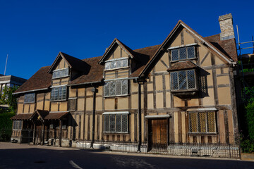 An old timber framed house