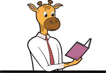 cartoon doctor with clipboard Sticker t-shirt cloth mug design Baby illustration child with eyes character cute little kid in diaper happy childhood small little vector babies newborn