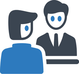 Job interview icon