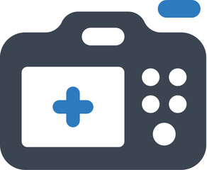 Camera screen settings icon