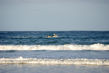 Barca junto a la Playa de Baleal, Peniche