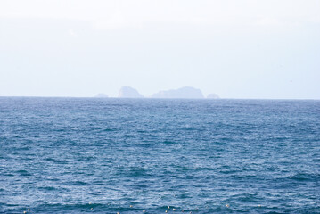 Fototapeta na wymiar Islas Berlengas desde Baleal, Peniche