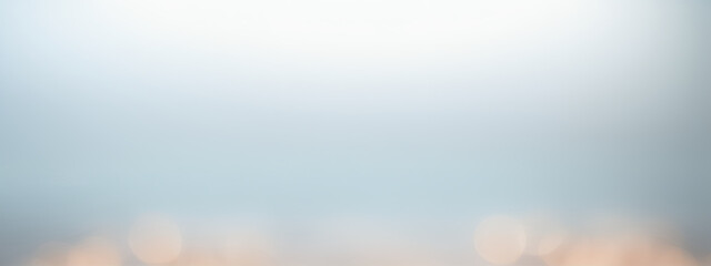 Blue bokeh background (Generative AI)