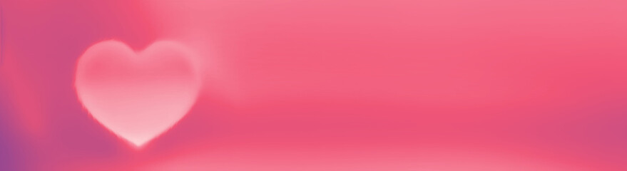 Pink heart background (Generative AI)