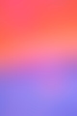 Abstract background with defocused abstract gradient. Orange color smoothly turning into blue.