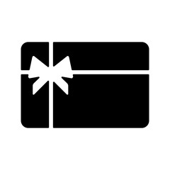 Gift card icon vector, Bonus symbol