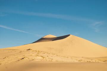 Fototapeta na wymiar Kelso Sand Dunes in the Mojave Desert, California