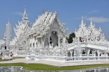 White temple in Chiang Rai