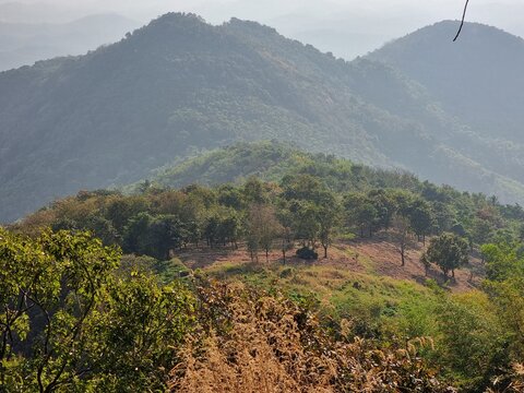 mountains in the morning, malappuram , Kerala, India
