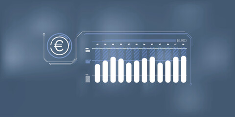 Clear and concise infographics of euro price stability.