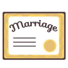 Marriage Illustration Wedding Ceremony icon 