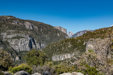 Scenic view in Yosemite NP