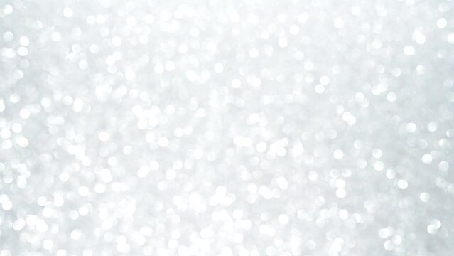 Silver abstract shiny background. Blurred background texture.