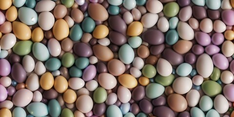 
Easter eggs and smooth rocks Seamless Tiled pattern, beautiful background for wallpaper 4K