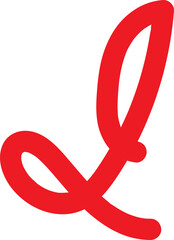 Alphabet Letter I Cursive Writing