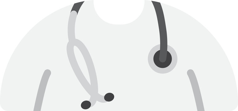 recommend clip art: Doctor Shirt Medical Hospital Uniform Scrub Suit Stethoscope