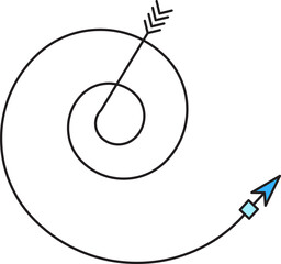 Decorative Arrow Illustration