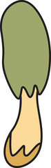 Mushroom Icon Illustration
