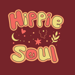 Hippie Soul Sticker Free Spirit