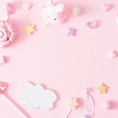Obraz na płótnie Canvas Cute background theme for Valentine