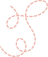 Pastel Gradients Abstract Loops Curve Dashed Lines Strokes