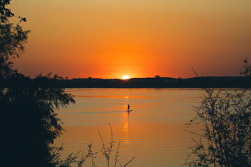Deporte al atardecer 