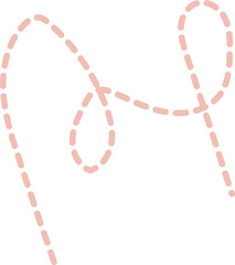 Pastel Gradients Abstract Loops Curve Dashed Lines Strokes