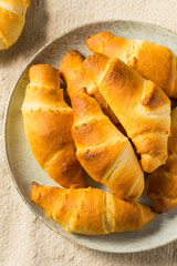 Homemade Croissant Crescent Rolls