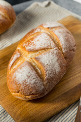 Homemade French White Bread Loaf