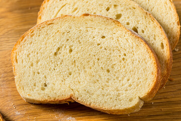 Homemade French White Bread Loaf