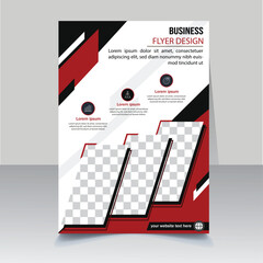 Design for a business, education, advertisement brochure, poster or pamphlet. Vector illustration.