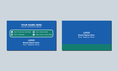 business card template modern business card name card vector design business card