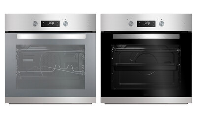 Image of a cooking range on a white background