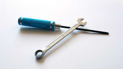 screwdriver and wrench