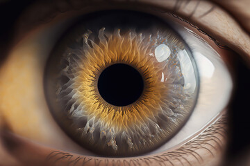 Realistic  Human Eye by Generative AI