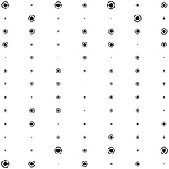 Circles halftone random pattern background. Vector illustration.