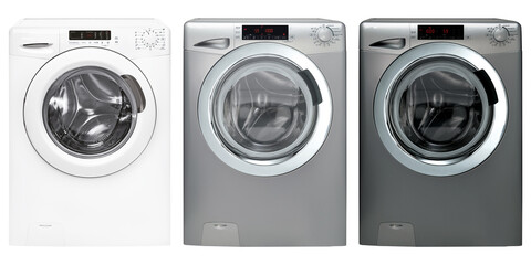 front image of a front load washing machine