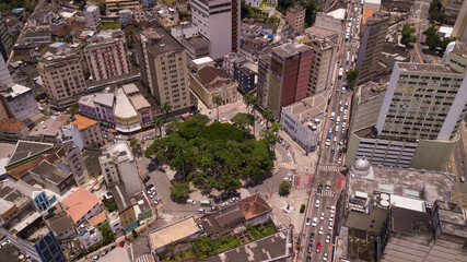 Praça Costa Pereira e Avenida Jerônimo Monteiro,  Centro de Vitória, Espírito Santo Brasil.