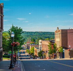 City of Marquette in Northern Michigan sits on Hilltop