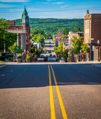 City of Marquette in Northern Michigan sits on Hilltop