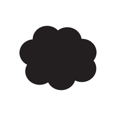 Bubble speech icon vector logo design template